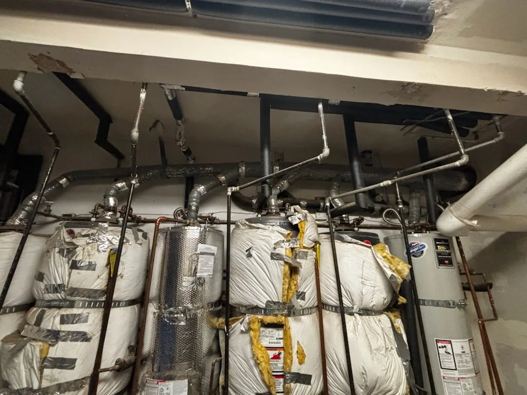 New water heater installation by Heises Plumbing