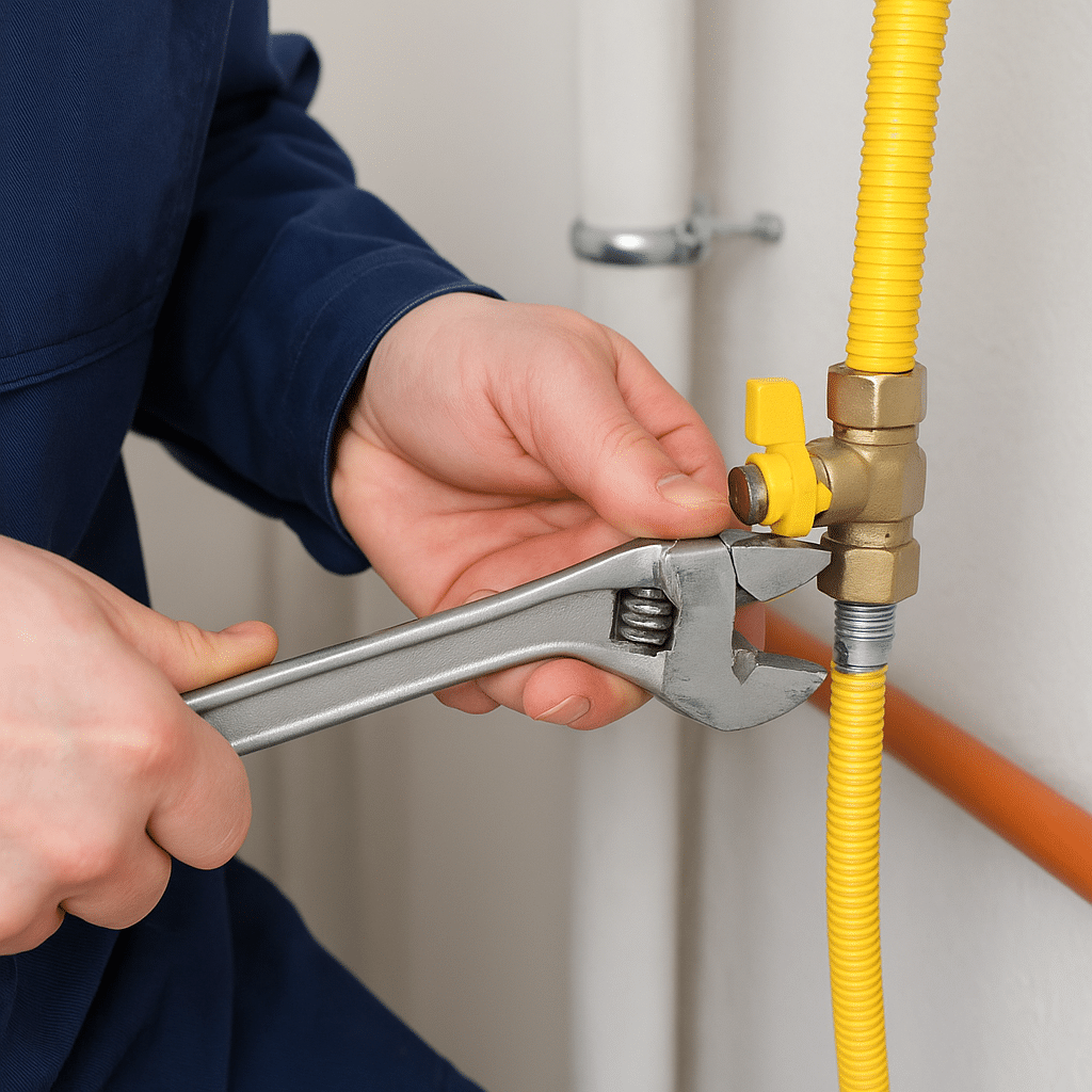 Gas line installation and repair by licensed plumbers in San Francisco