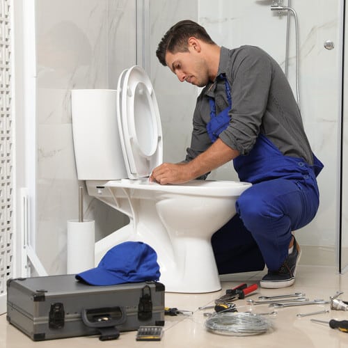 Toilet repair and replacement service by Heise's Plumbing in San Francisco